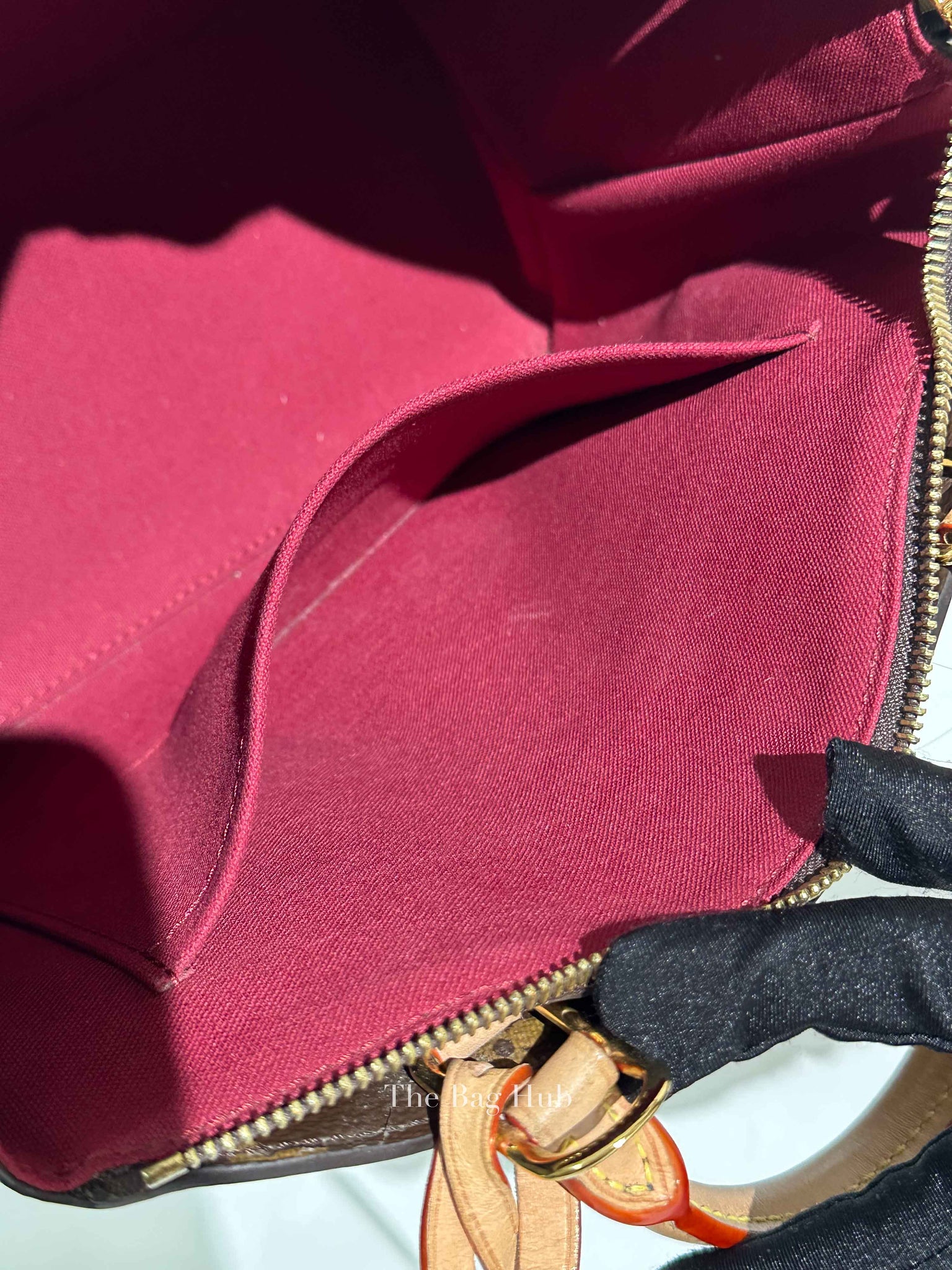 Louis Vuitton Brown Monogram Coated Canvas Petit Palais Handbag