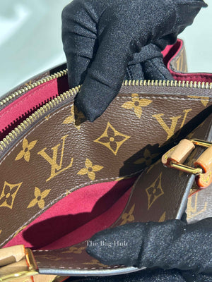 Louis Vuitton Brown Monogram Coated Canvas Petit Palais Handbag