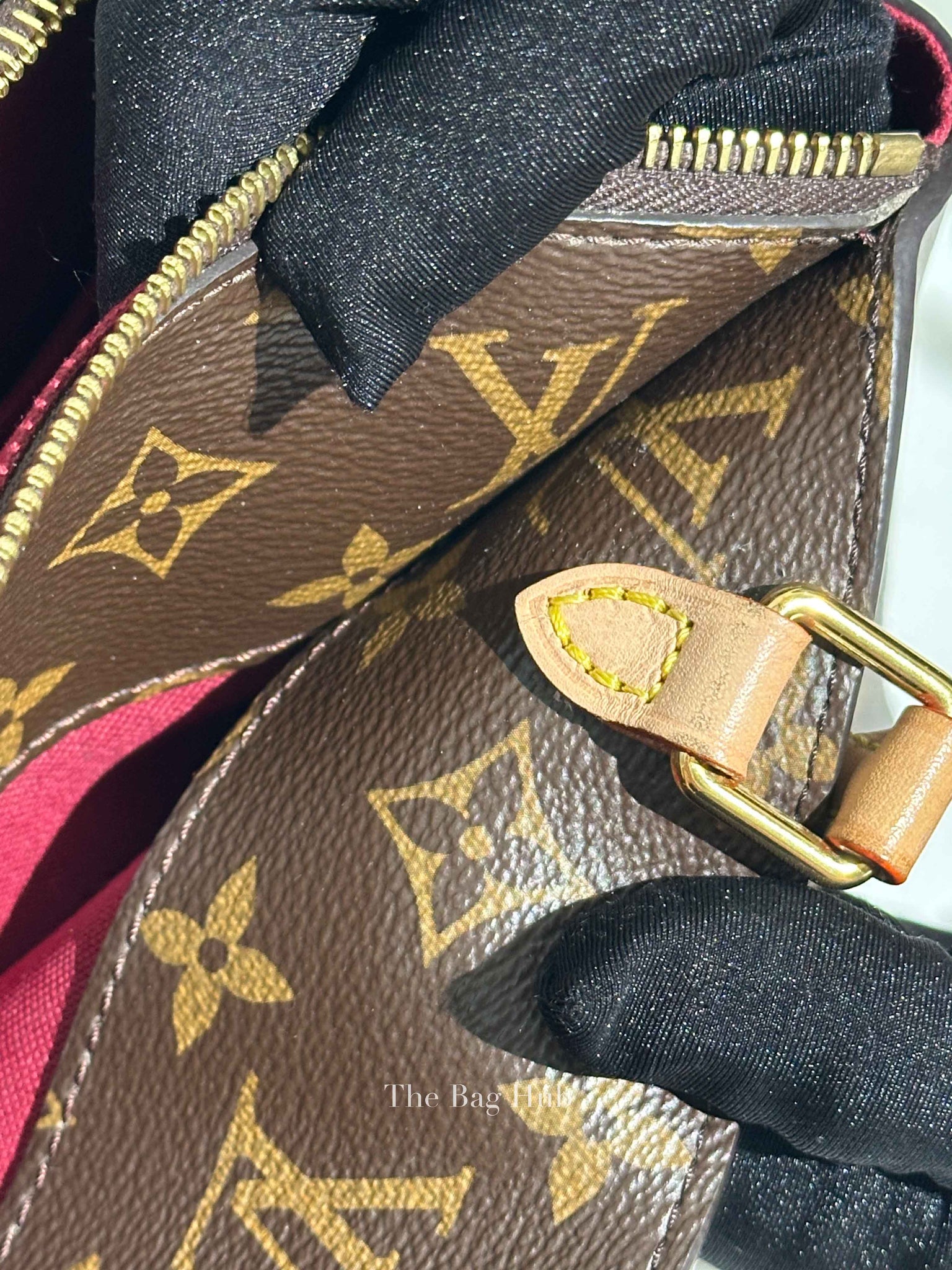 Louis Vuitton Brown Monogram Coated Canvas Petit Palais Handbag