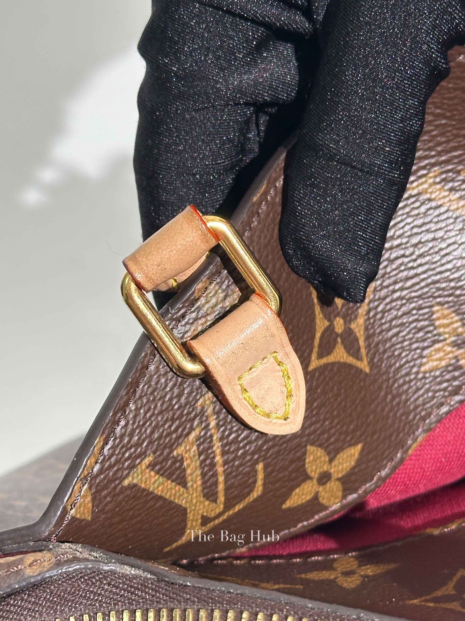 Louis Vuitton Brown Monogram Coated Canvas Petit Palais Handbag