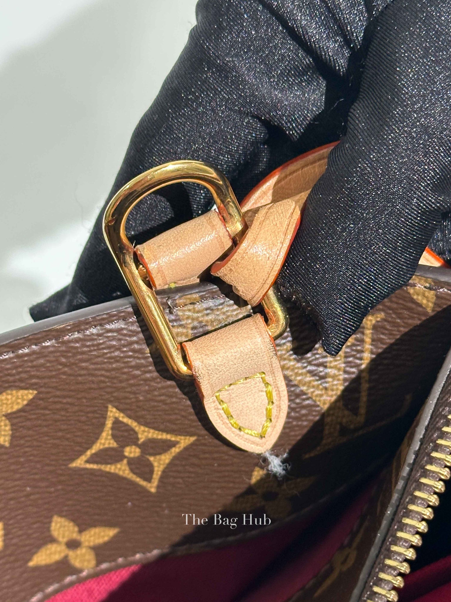 Louis Vuitton Brown Monogram Coated Canvas Petit Palais Handbag