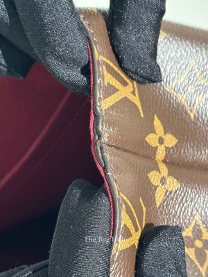 Louis Vuitton Brown Monogram Coated Canvas Petit Palais Handbag