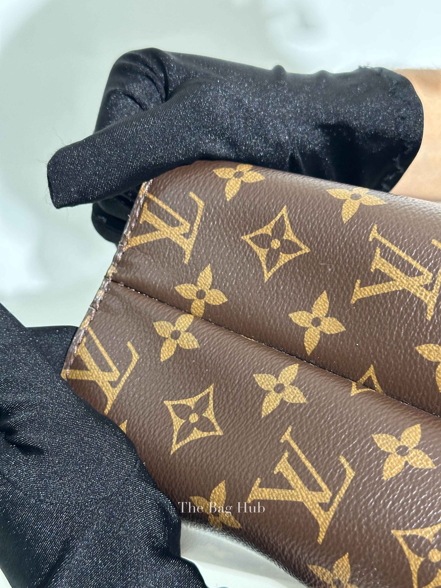 Louis Vuitton Brown Monogram Coated Canvas Petit Palais Handbag