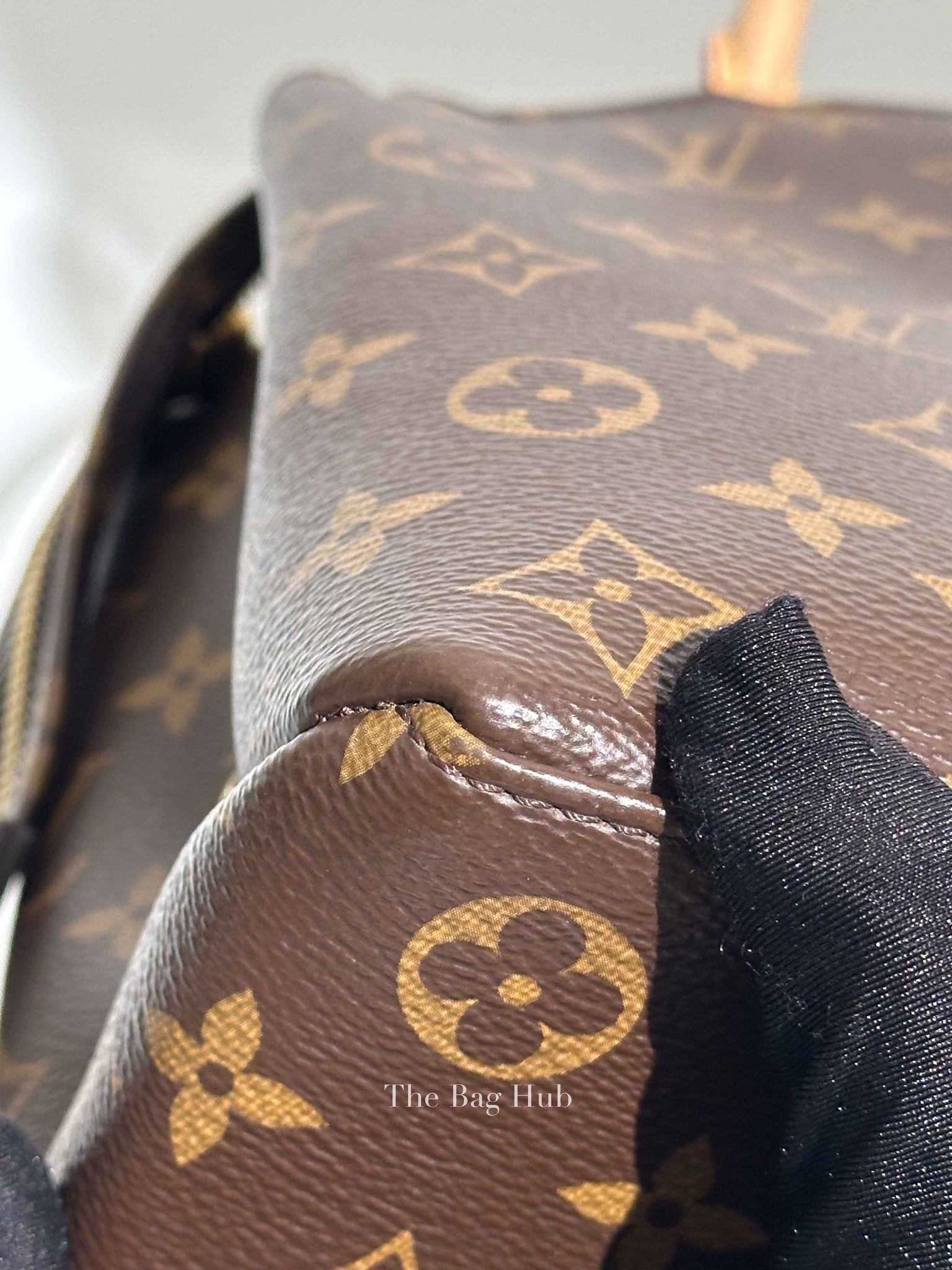 Louis Vuitton Brown Monogram Coated Canvas Petit Palais Handbag