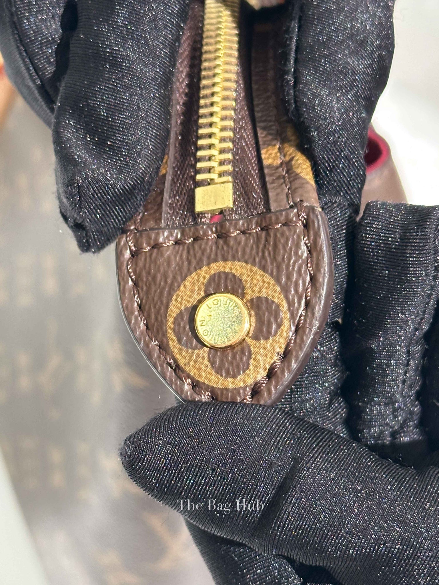 Louis Vuitton Brown Monogram Coated Canvas Petit Palais Handbag