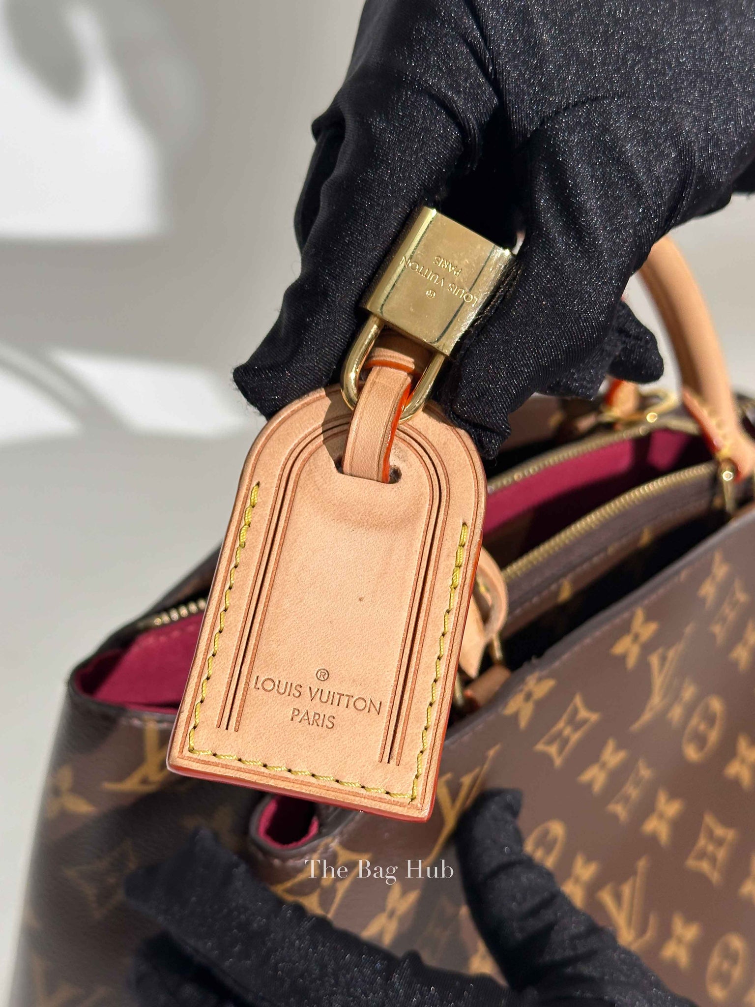 Louis Vuitton Brown Monogram Coated Canvas Petit Palais Handbag