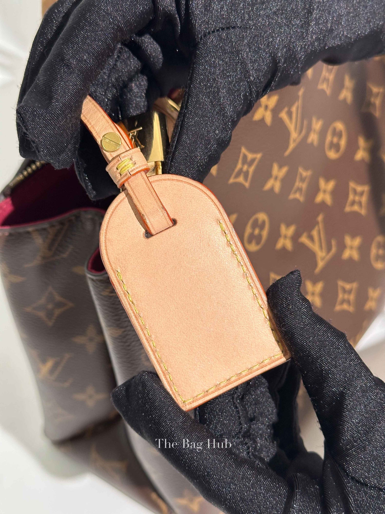 Louis Vuitton Brown Monogram Coated Canvas Petit Palais Handbag