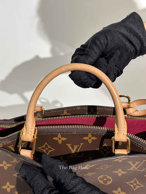 Louis Vuitton Brown Monogram Coated Canvas Petit Palais Handbag