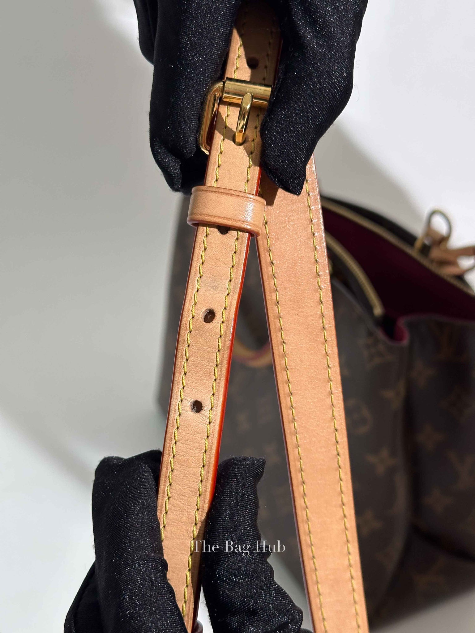 Louis Vuitton Brown Monogram Coated Canvas Petit Palais Handbag