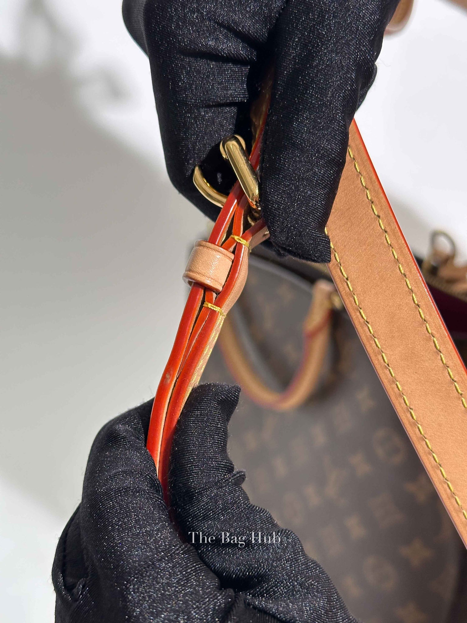 Louis Vuitton Brown Monogram Coated Canvas Petit Palais Handbag
