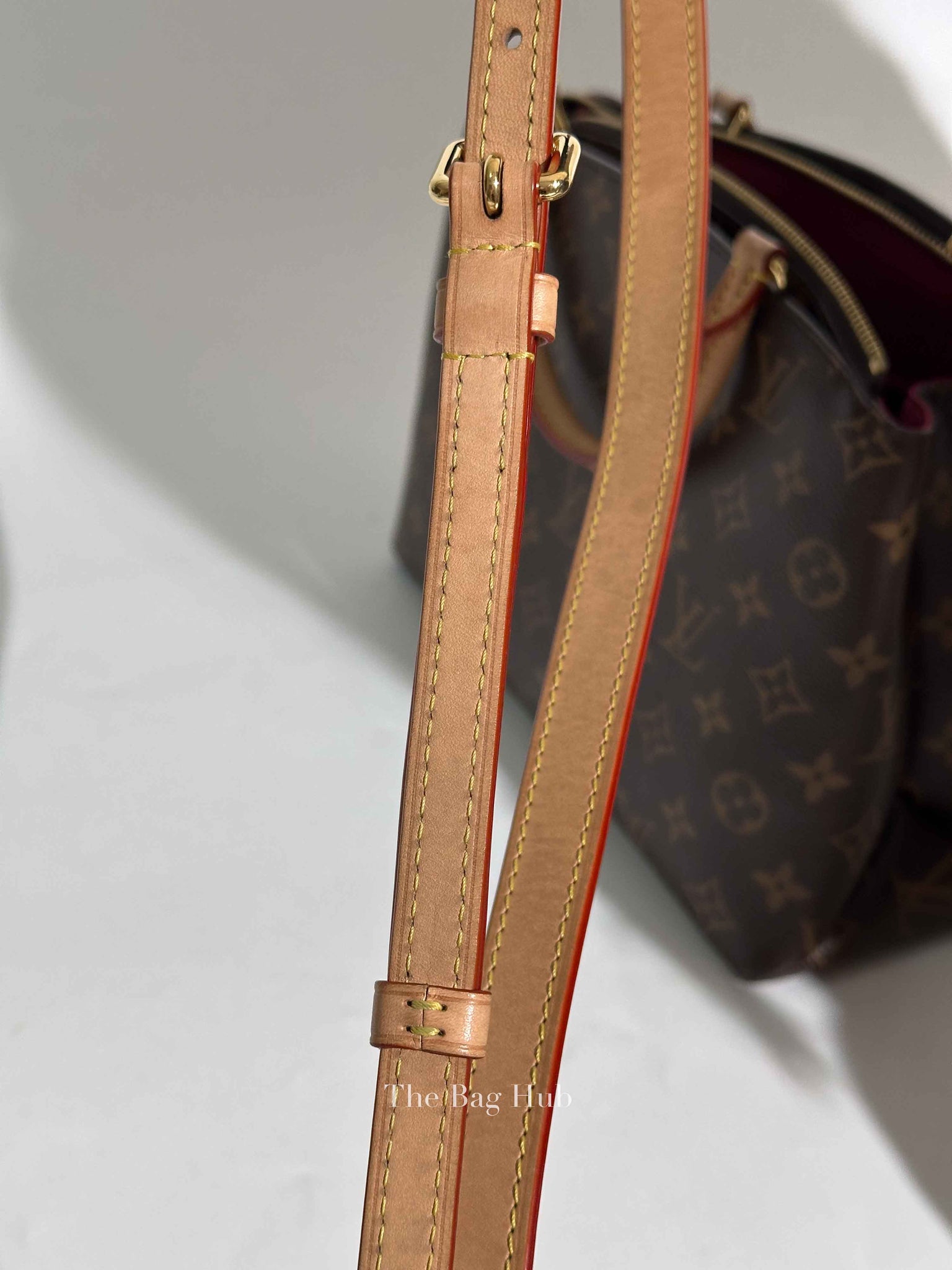 Louis Vuitton Brown Monogram Coated Canvas Petit Palais Handbag