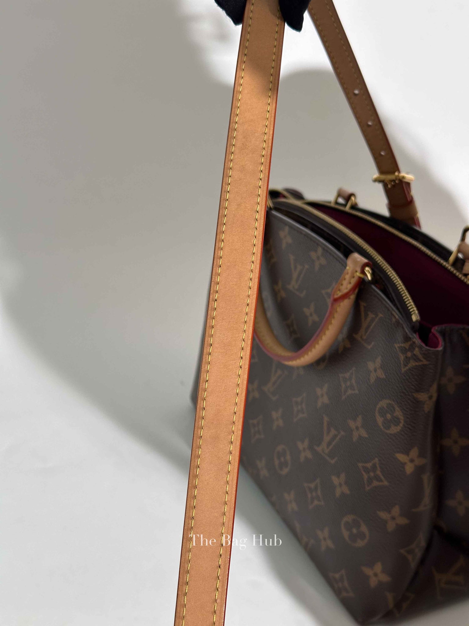 Louis Vuitton Brown Monogram Coated Canvas Petit Palais Handbag