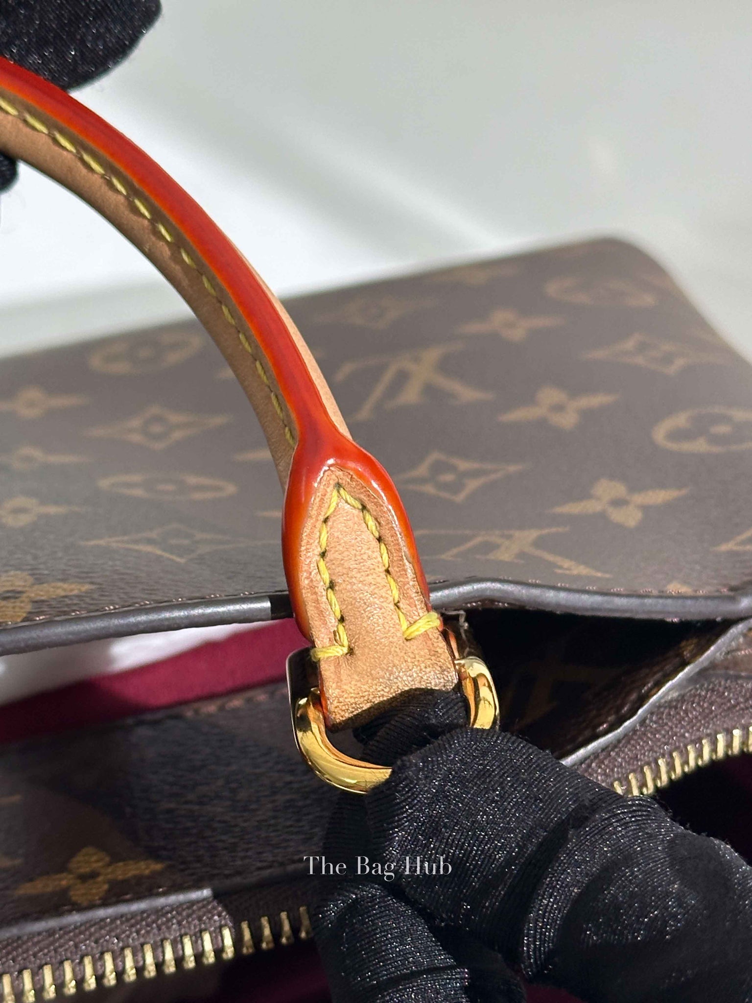Louis Vuitton Brown Monogram Coated Canvas Petit Palais Handbag