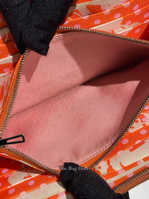 Hermes Orange Leather Azap Long Wallet