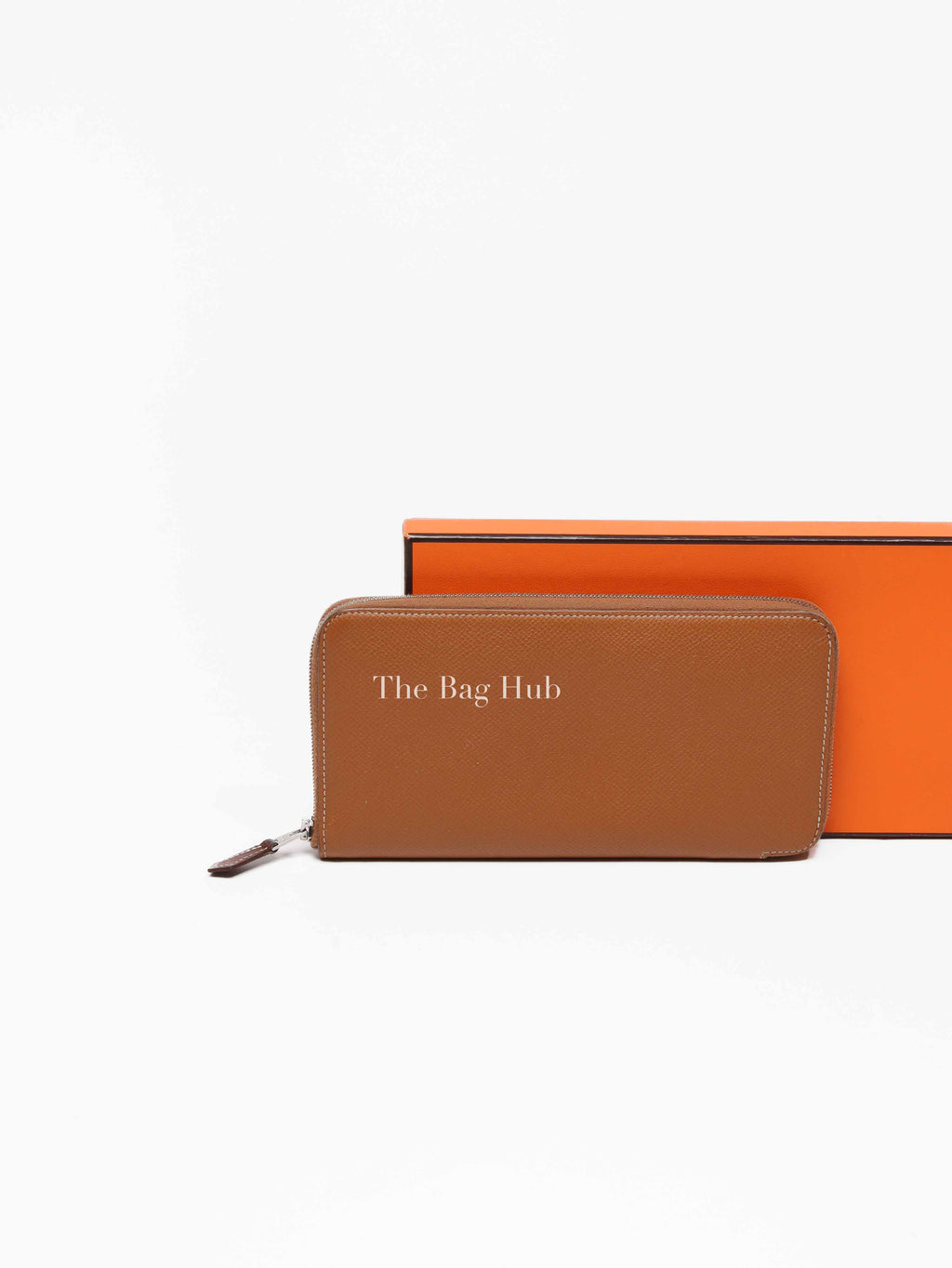 Hermes Gold Leather Azap Long Wallet