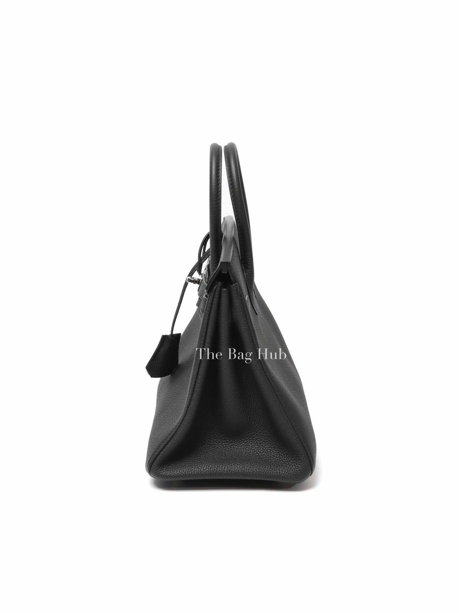 Hermes Noir Togo Birkin 25 Bag PHW