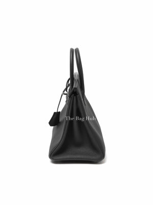 Hermes Noir Togo Birkin 25 Bag PHW