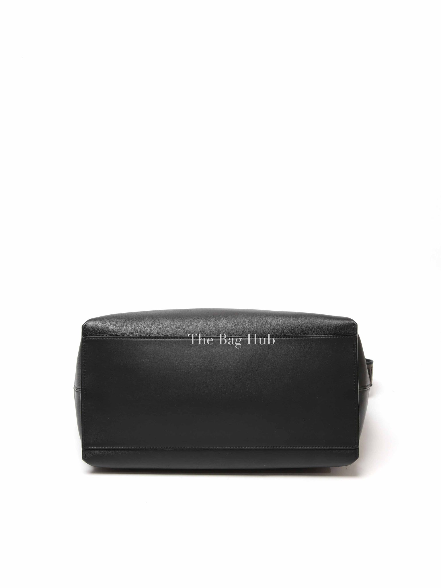 Loewe Black Supple Smooth Calfskin and Jacquard Medium Cubi Crossbody Bag