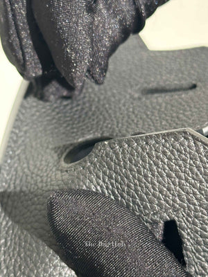 Hermes Noir Togo Birkin 25 Bag PHW