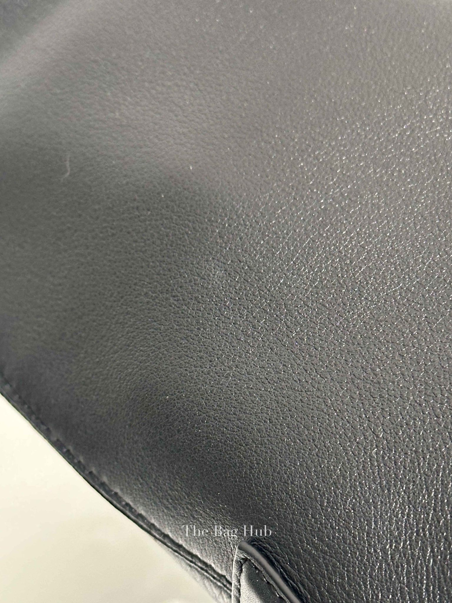 Loewe Black Supple Smooth Calfskin and Jacquard Medium Cubi Crossbody Bag