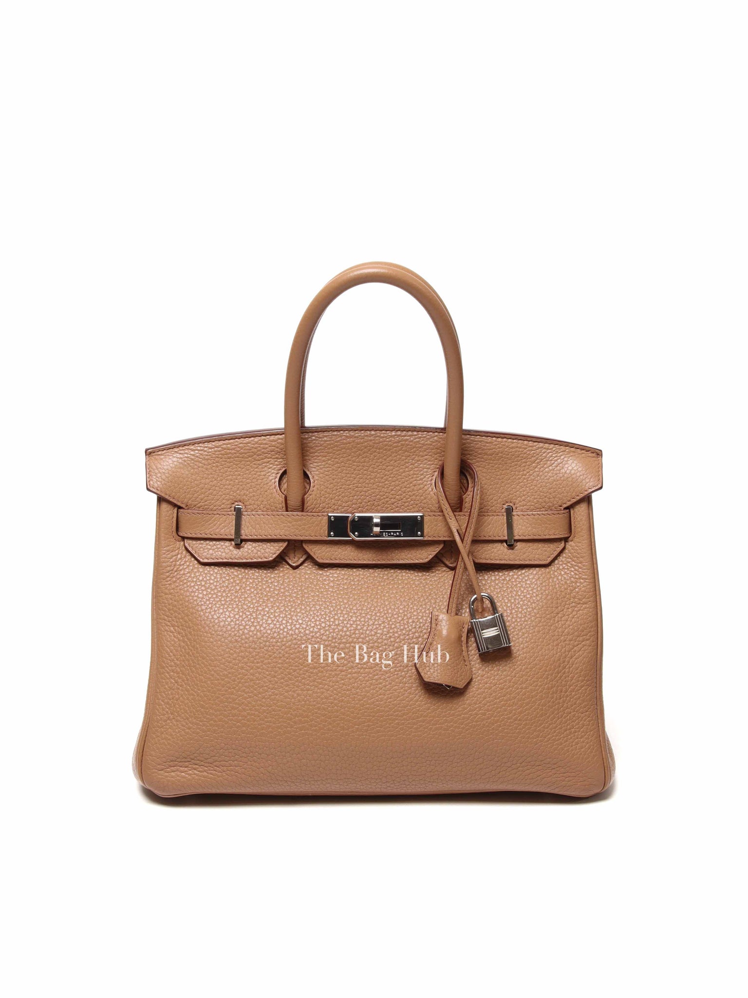 Hermes Biscuit Leather Birkin 30 Bag PHW