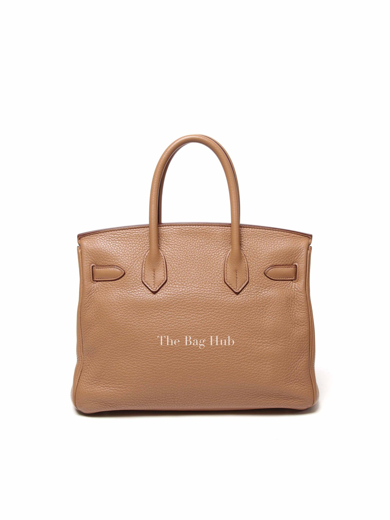 Hermes Biscuit Leather Birkin 30 Bag PHW