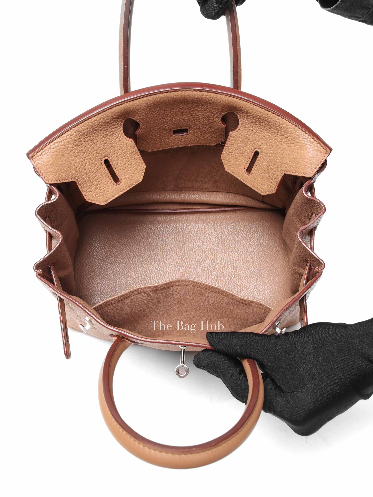 Hermes Biscuit Leather Birkin 30 Bag PHW