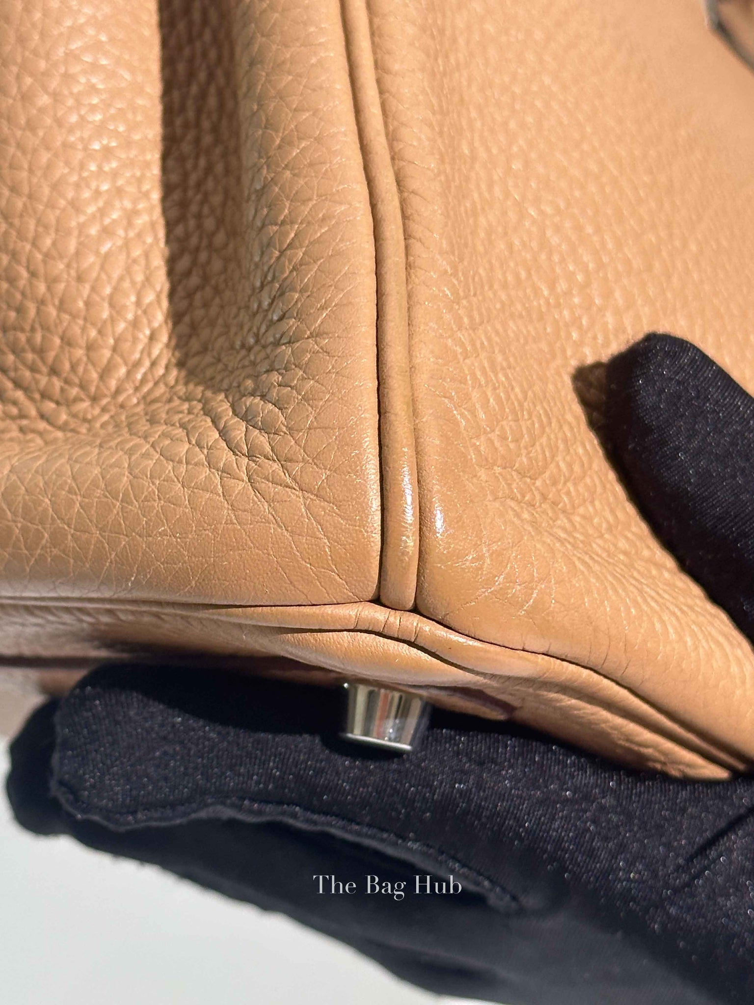 Hermes Biscuit Leather Birkin 30 Bag PHW