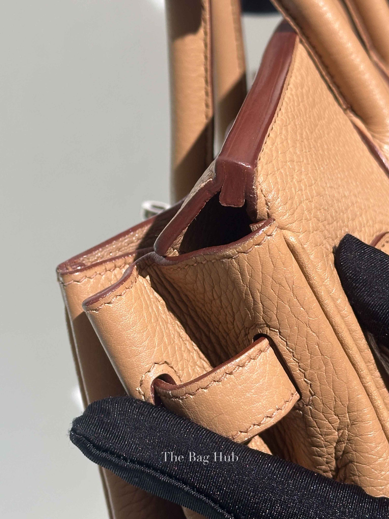 Hermes Biscuit Leather Birkin 30 Bag PHW