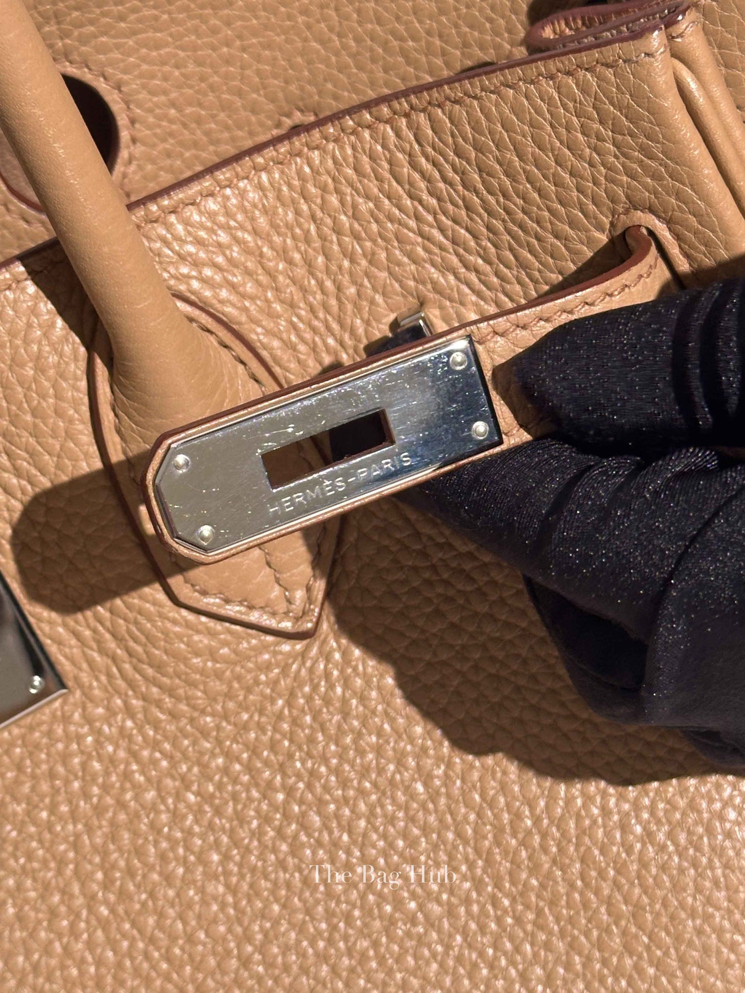Hermes Biscuit Leather Birkin 30 Bag PHW