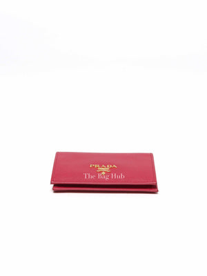 Prada Peonia Saffiano Wallet 1M0945