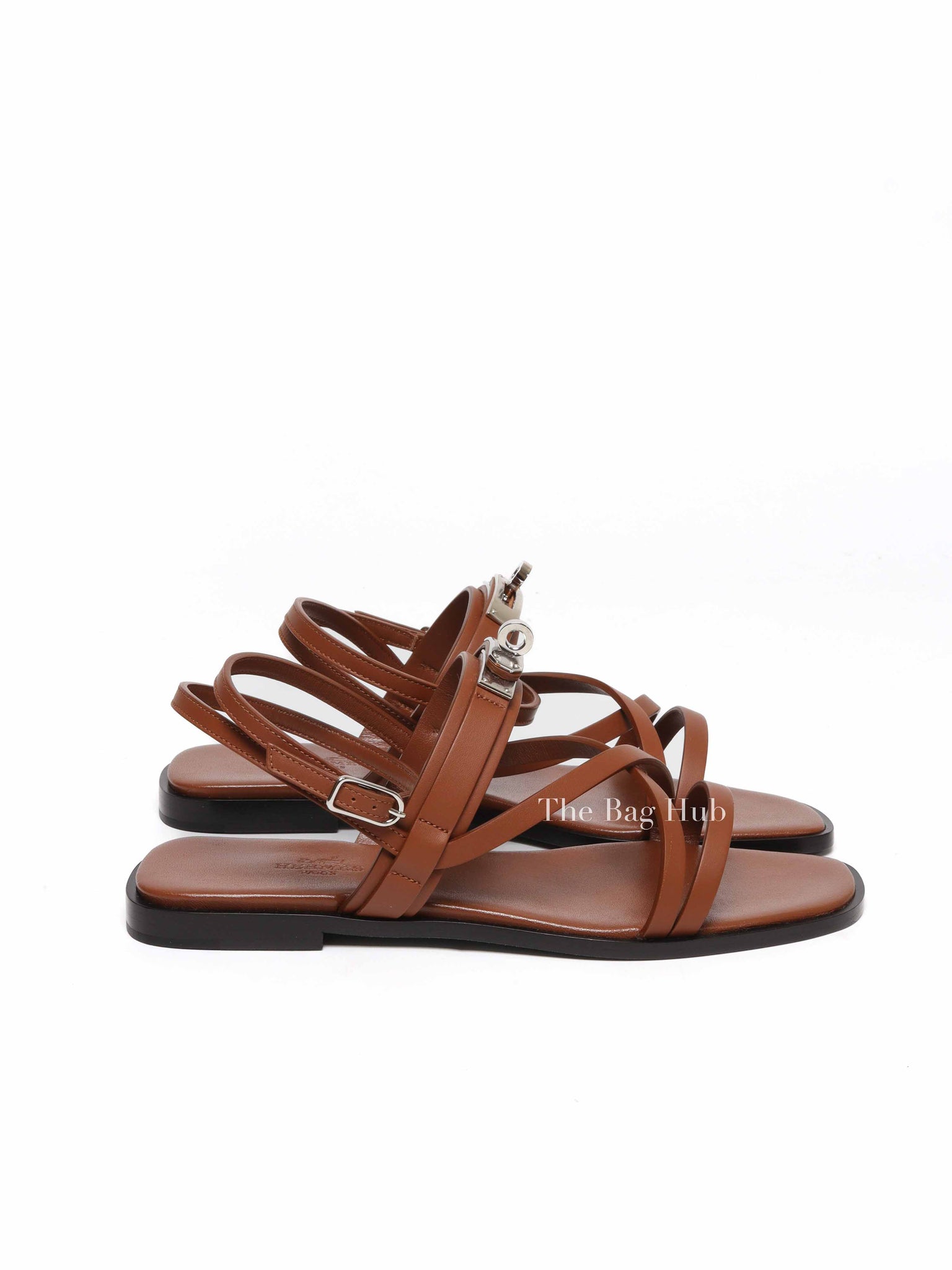 Hermes Gold June Sandal Size 38.5