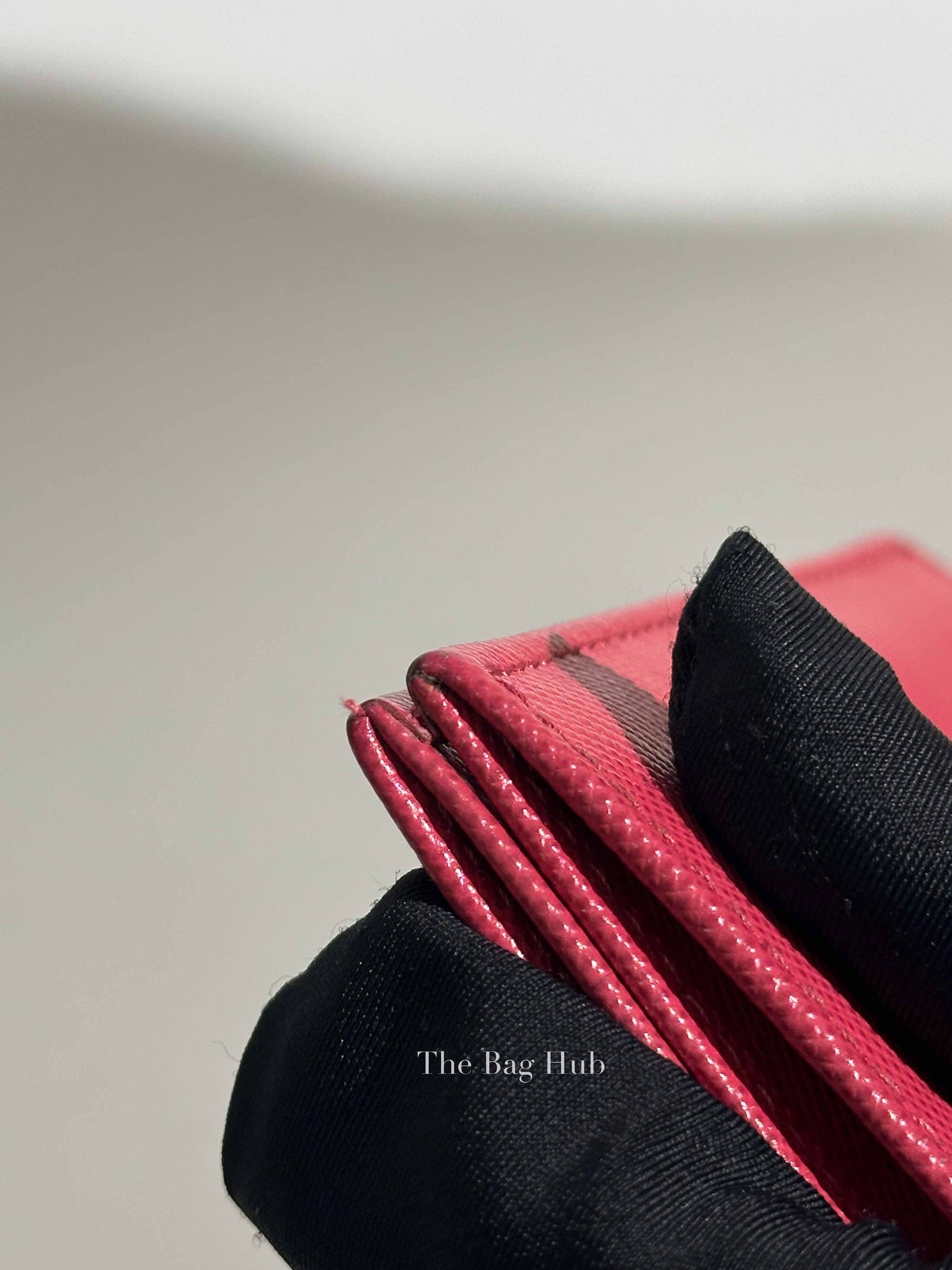 Prada Peonia Saffiano Wallet 1M0945