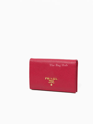 Prada Peonia Saffiano Wallet 1M0945