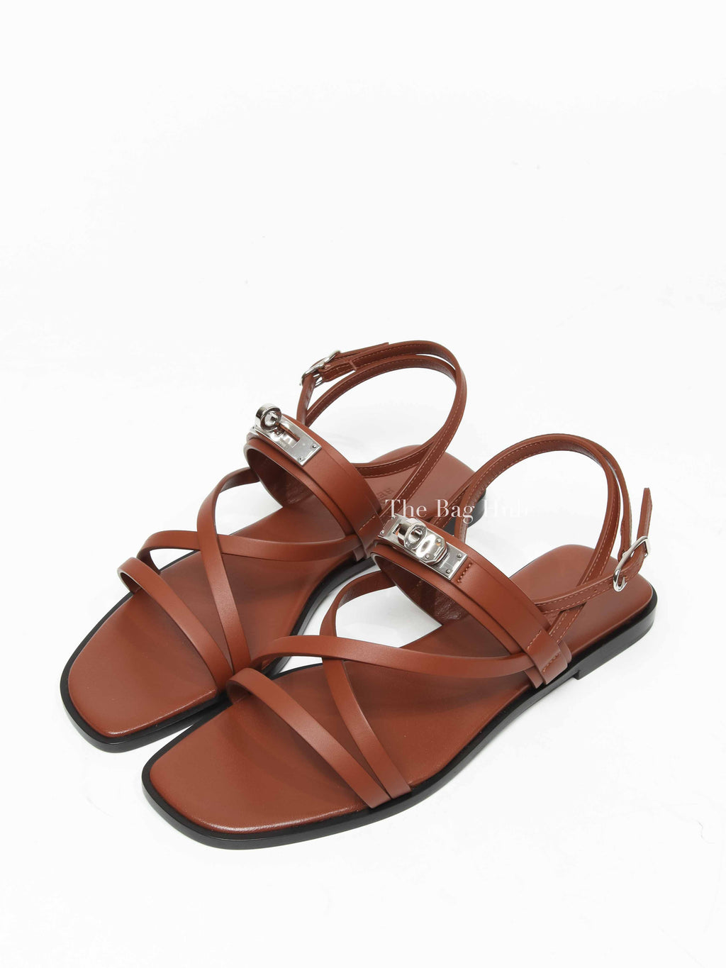 Hermes Gold June Sandal Size 38.5