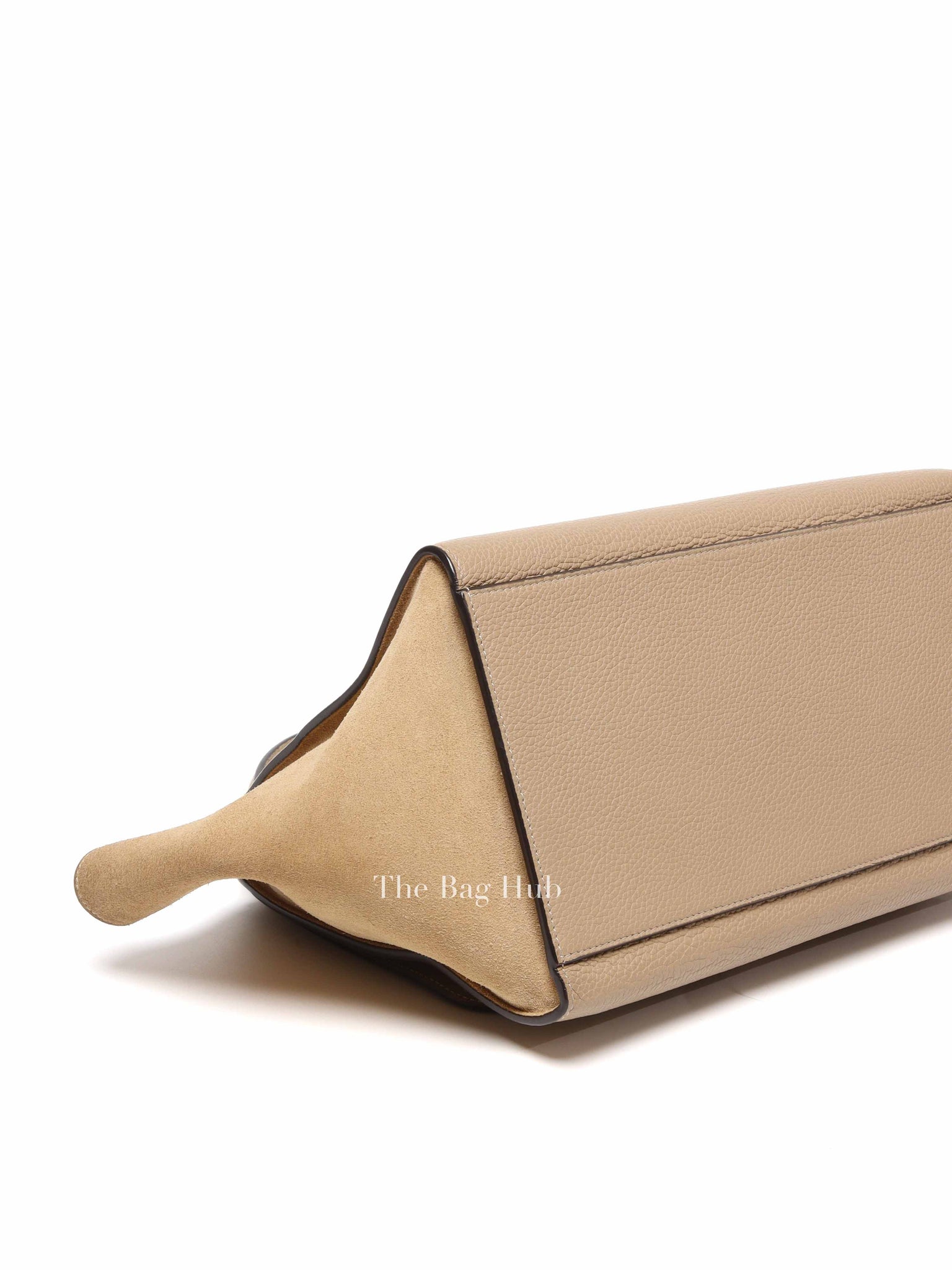 Celine Dune Suede/Leather Trapeze Small Bag