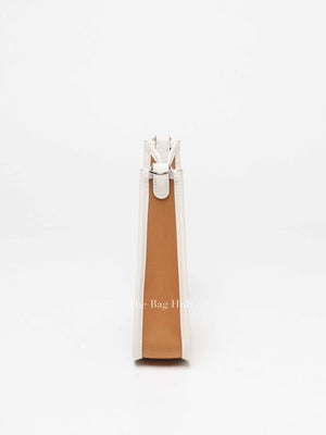 Hermes Dune/Etoupe/Gris Pale Canvas Neo Evelyne TPM Bag