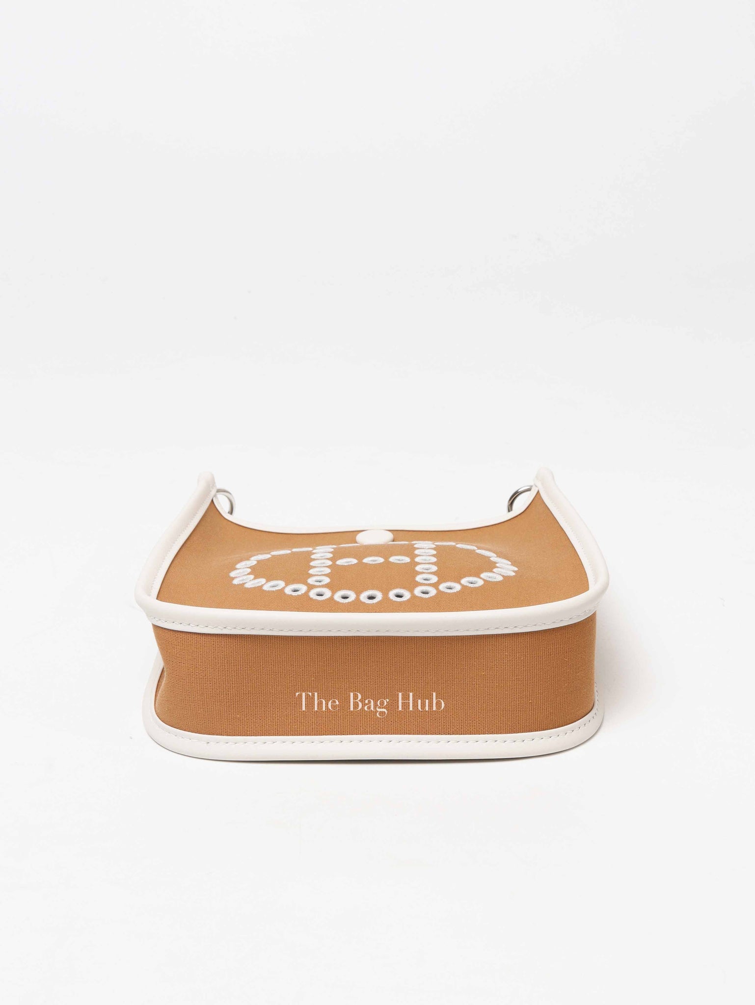 Hermes Dune/Etoupe/Gris Pale Canvas Neo Evelyne TPM Bag