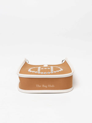 Hermes Dune/Etoupe/Gris Pale Canvas Neo Evelyne TPM Bag