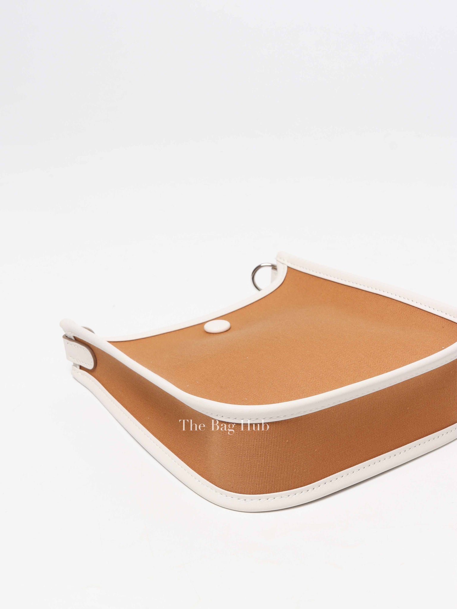 Hermes Dune/Etoupe/Gris Pale Canvas Neo Evelyne TPM Bag