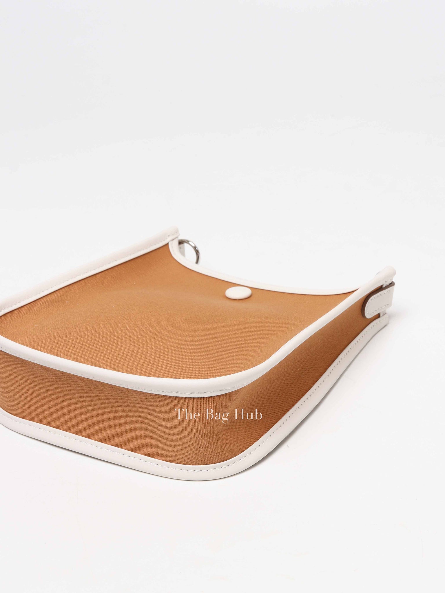 Hermes Dune/Etoupe/Gris Pale Canvas Neo Evelyne TPM Bag