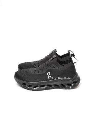 Loewe Black On Cloudtilt Stretch Recycled-Knit Sneakers Size 41
