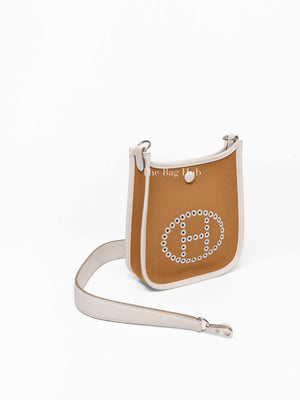 Hermes Dune/Etoupe/Gris Pale Canvas Neo Evelyne TPM Bag