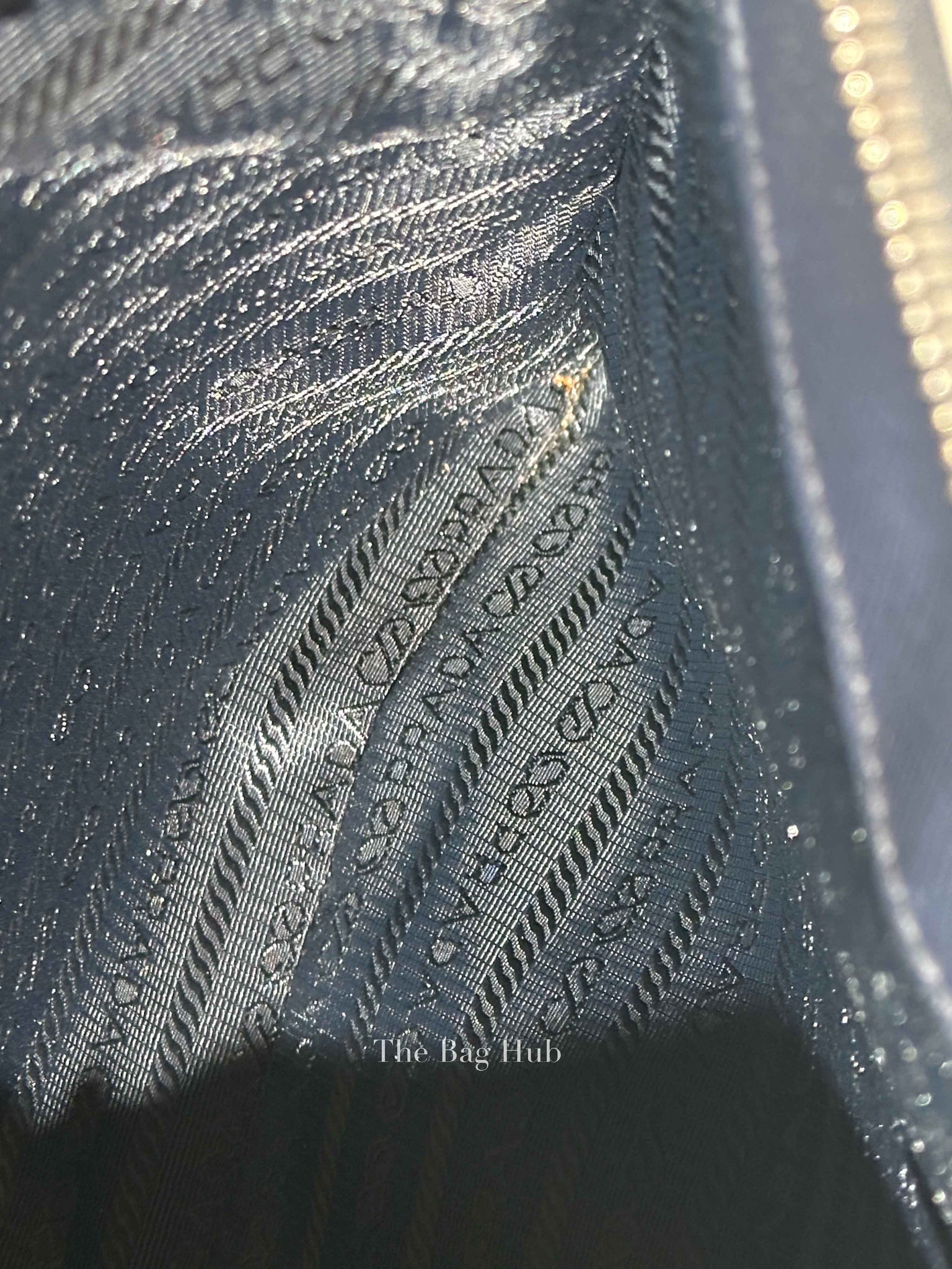Prada Baltico Saffiano Lux Large Double Zip Tote Bag