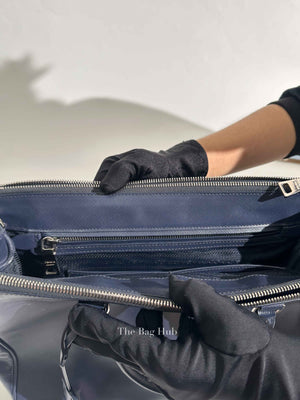 Prada Baltico Saffiano Lux Large Double Zip Tote Bag