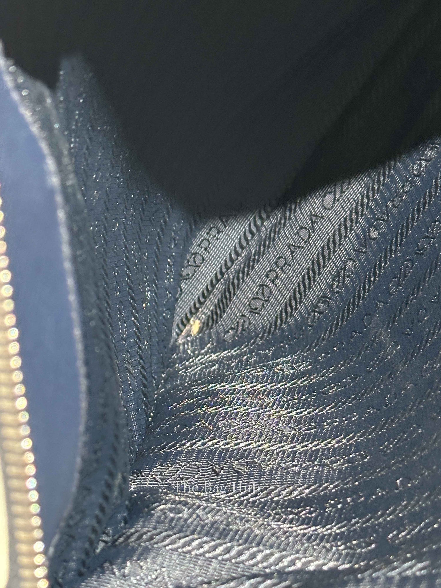 Prada Baltico Saffiano Lux Large Double Zip Tote Bag