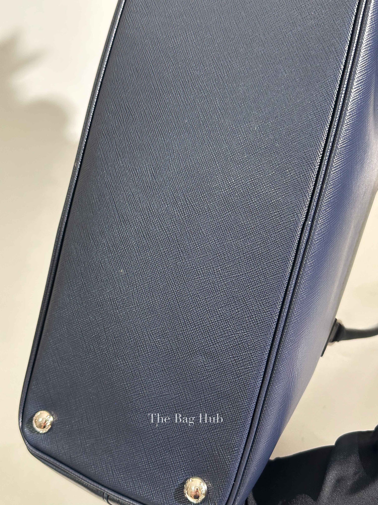 Prada Baltico Saffiano Lux Large Double Zip Tote Bag