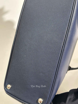 Prada Baltico Saffiano Lux Large Double Zip Tote Bag
