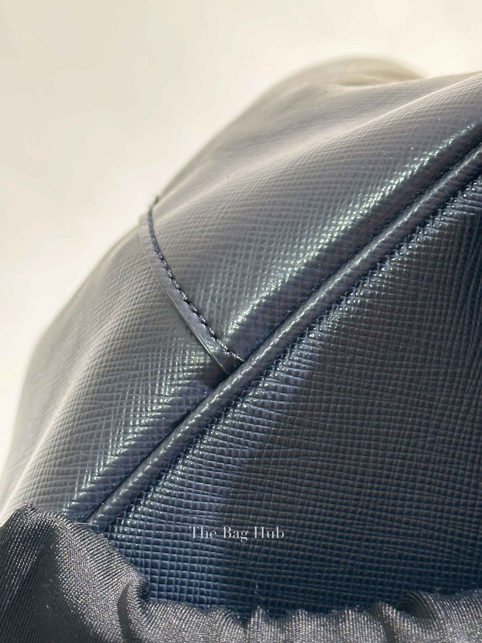 Prada Baltico Saffiano Lux Large Double Zip Tote Bag