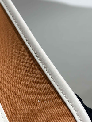 Hermes Dune/Etoupe/Gris Pale Canvas Neo Evelyne TPM Bag